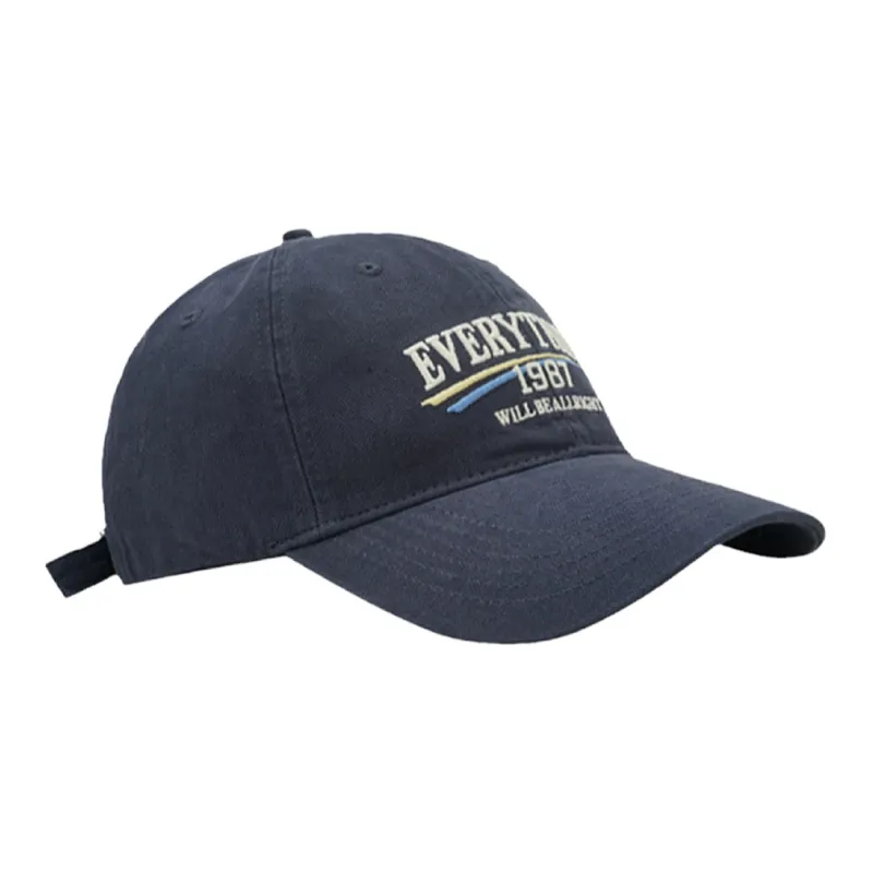 FILES Cotton Baseball Caps Unisex-11