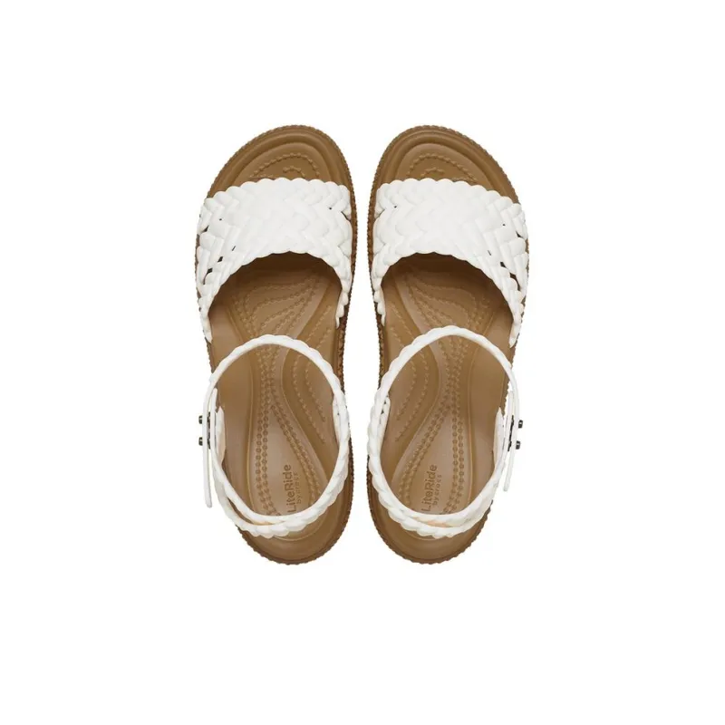 Crocs Strap Sandals 7.5cm Women's White-2