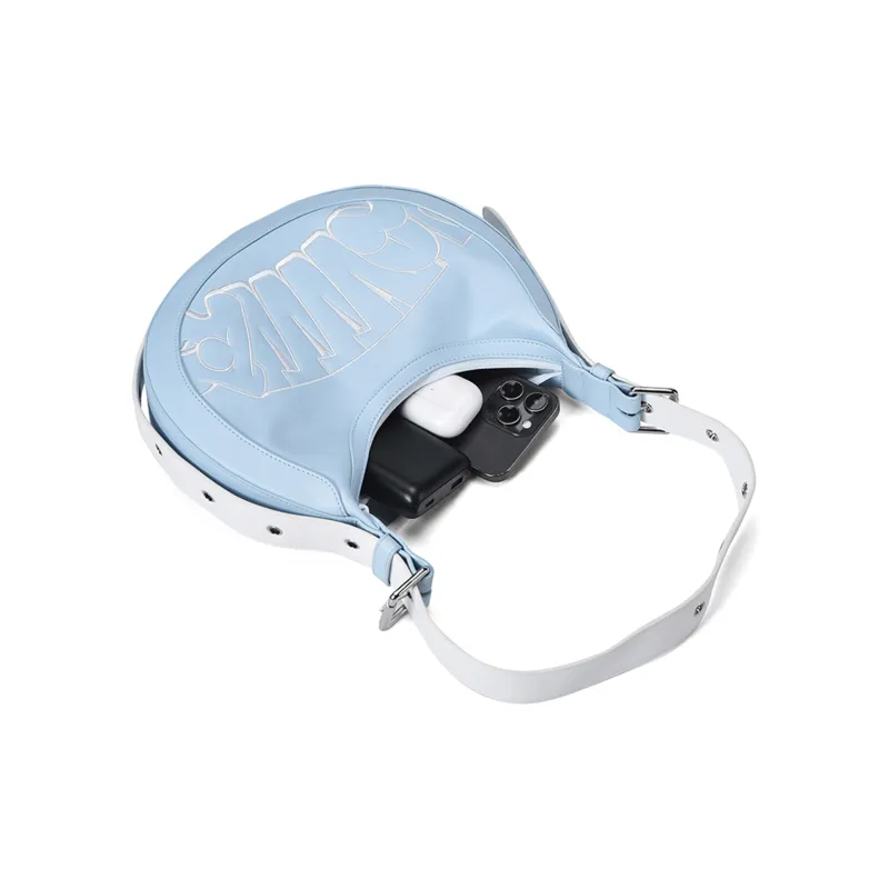 DRACONITE ×LOVVVVE PU Crescent Bag Crossbody Bag Shoulder Bag Regular Women's Multicolor-8