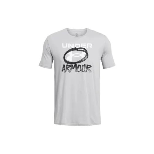 Under Armour Multi Hit T-Shirts Men Modern Gray