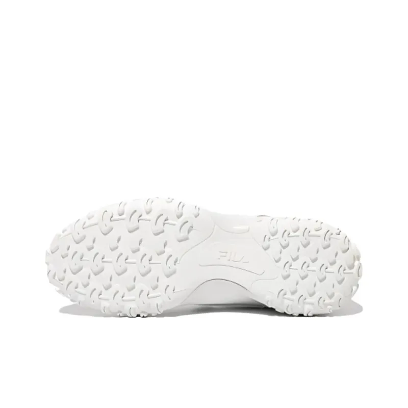 FILA Eschape VC Durable Breathable Low Top Tennis Shoes Unisex White-5