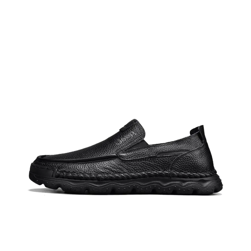 Jeep Men's Casual Shoes Men Low Top Black-0