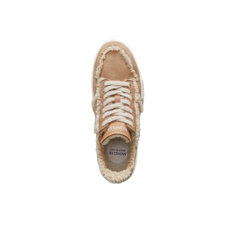 Moncler Promy III Low-Top Stylish Skateboarding Shoes Men's Brown-2
