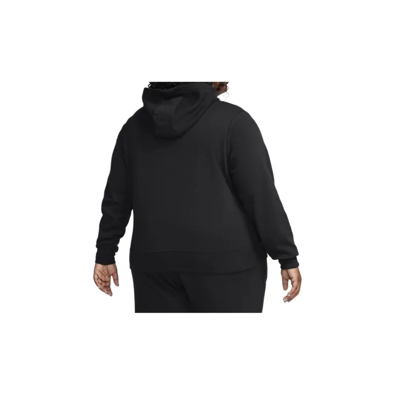 Nike Sportswear Club Fleece Women's Funnel Neck Hoodie Plus Size-1