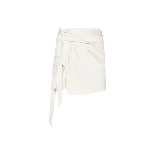 ISABEL MARANT Casual Short Skirts Women's Light Beige