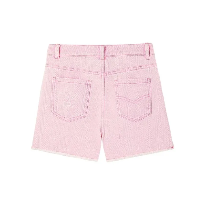 Boy London Denim Shorts Women's Pink-1