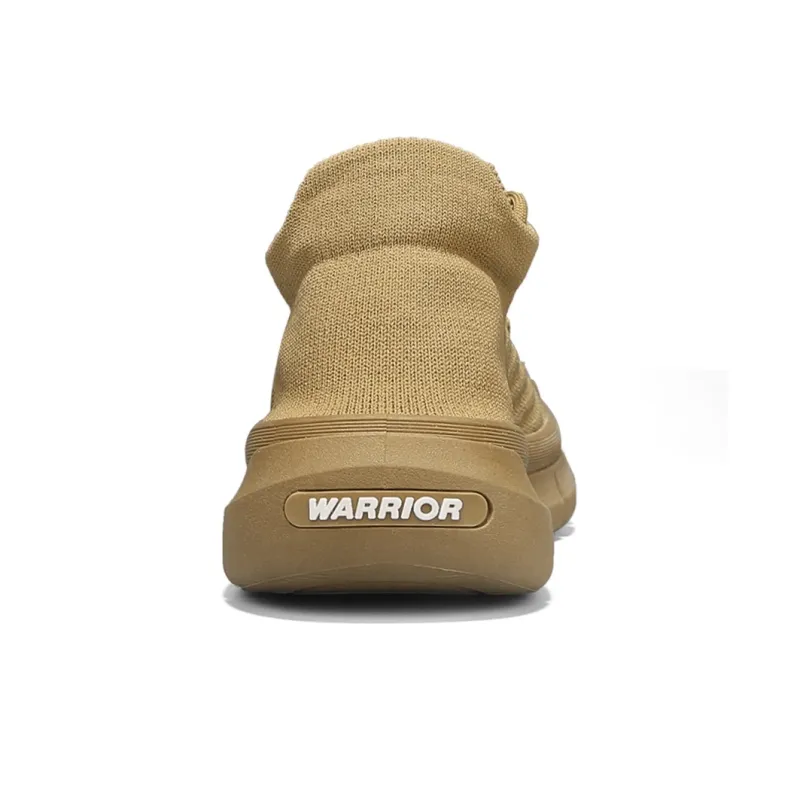 WARRIOR Running Shoes Men Low Top Khaki-2