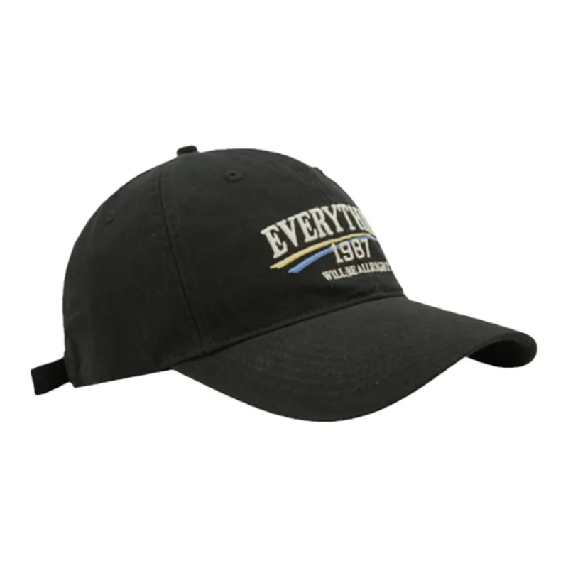 FILES Cotton Baseball Caps Unisex-1