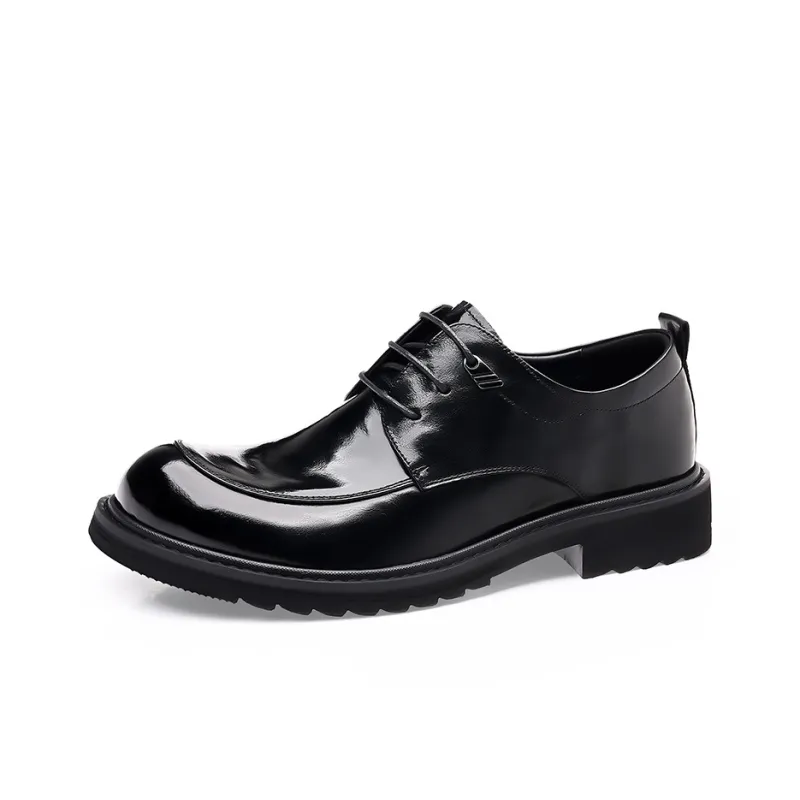 Mulinsen Dress Shoes Men Low Top Black, Brown-0