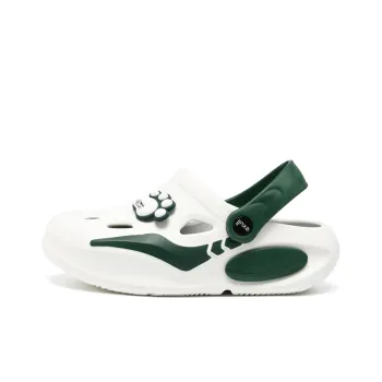 EXULL Q Clogs Women's White Green