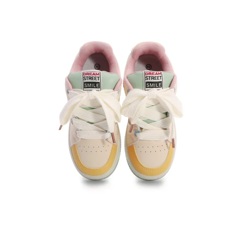 Lovely You Durable Lightweight And Breathable Low-Top Skateboard Shoes Women's-2