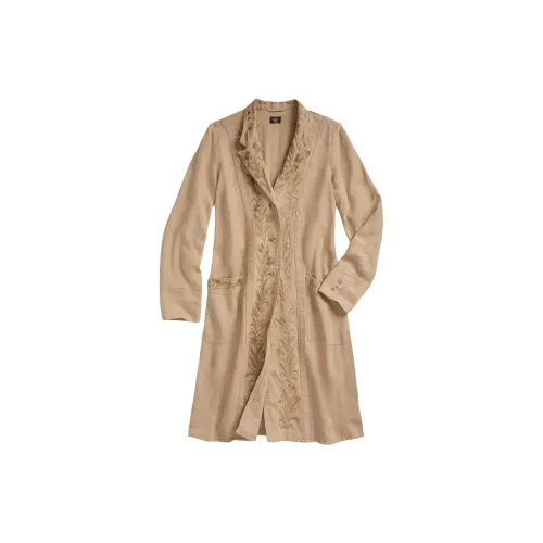 Ralph Lauren Trench Coats Women's Vintage Natural