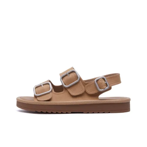 VAEL Beach Sandals Women's Khaki/Apricot