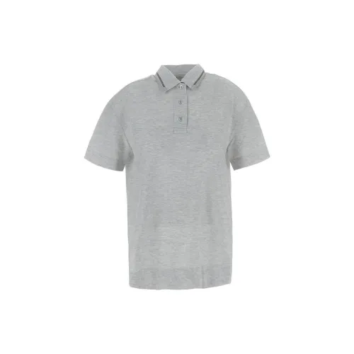 Brunello Cucinelli Polo Shirts Women's Gray