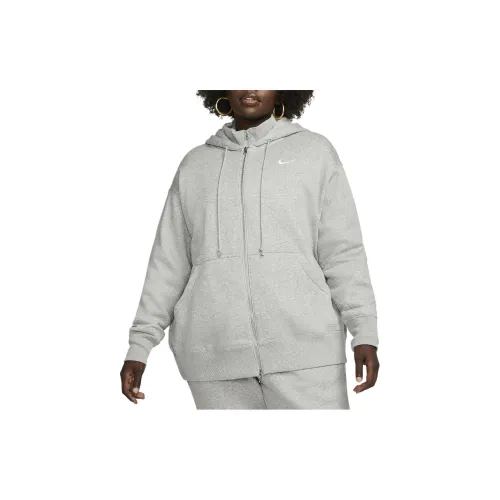 Nike Sportswear Phoenix Fleece Sweatshirts Women's Gray