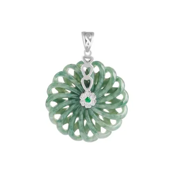 Jade Is Boundless Bean Type Necklaces Unisex