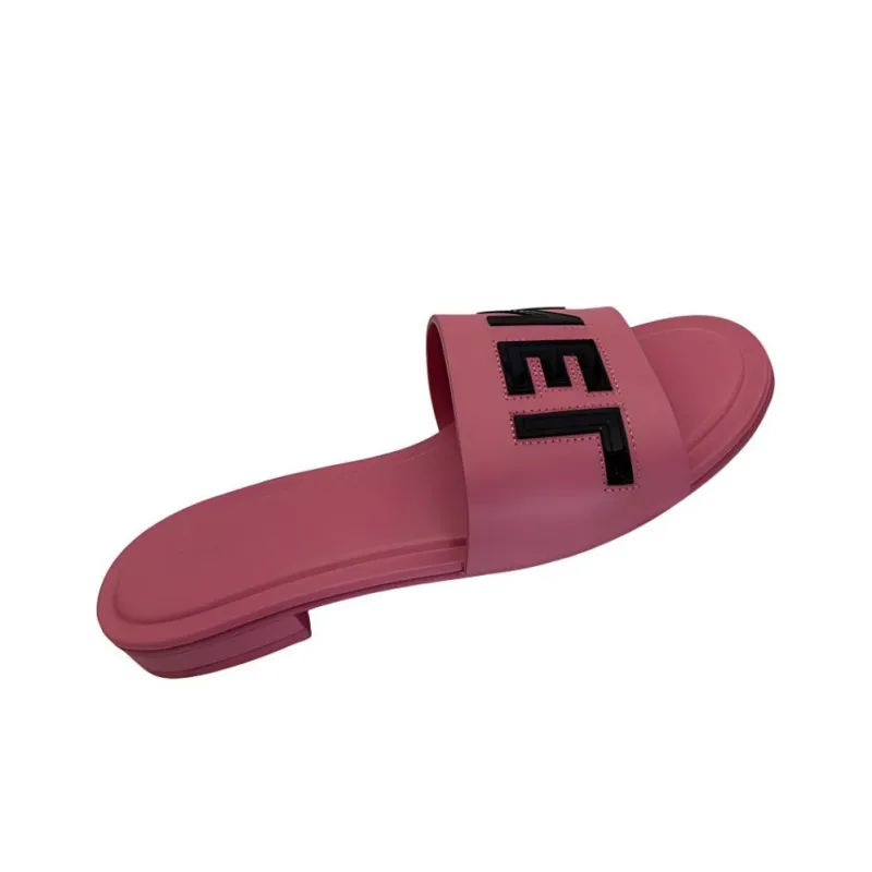 CHANEL Other Abrasion-Resistant Slide Slippers Women's Pink-2