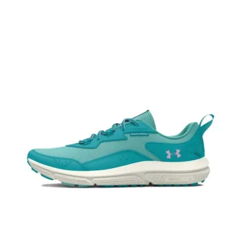 Under Armour Charged Verssert 2 Cushioning, Wear Resistant Low Top Running Shoes Women's Green White