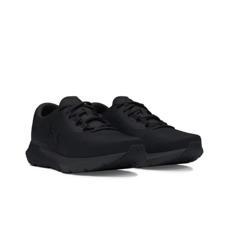 Under Armour Charged Rogue 4 4E Wide 'Triple Black'-2