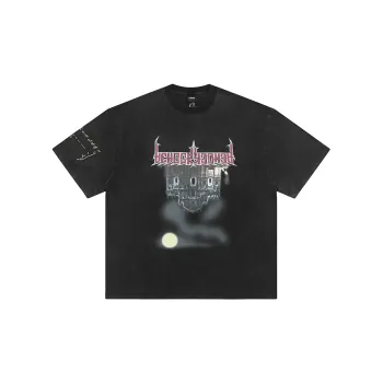 A Chock T Shirt Unisex Washed Black