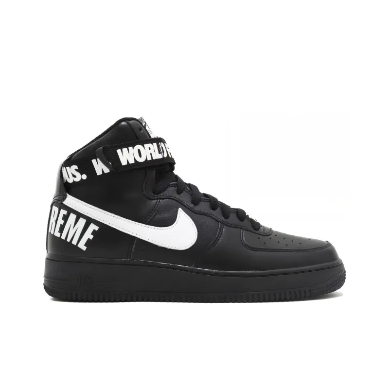 Nike Air Force 1 High Supreme World Famous Black-1