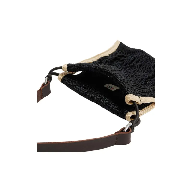 Lemaire Nylon Shoulder Bag, Crossbody Bag Mini Women's Black-1