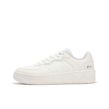 361° Air Force One Anti Slip Wear Resistant Low Top Skateboard Shoes Women's Misty Yarn Blue