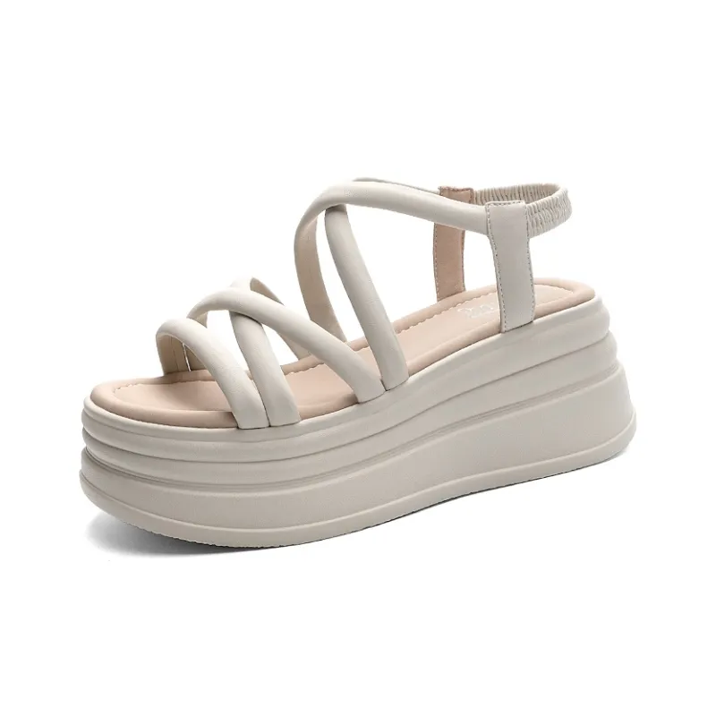 Shangjinni One Strap Sandals 7cm Women's-5