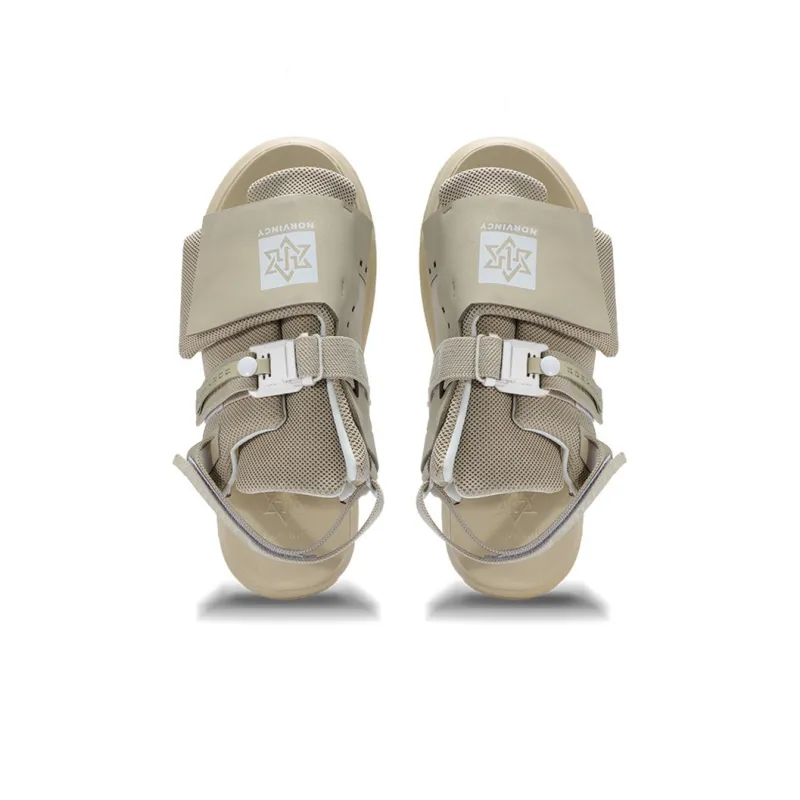 NORVINCY Street Seaside Sports Hook and Loop Beach Sandals Unisex-2