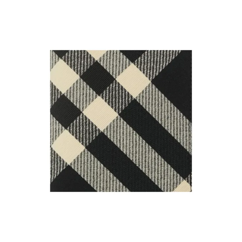 Burberry Polyester Wallet Tubas Men's Black & Calico-4
