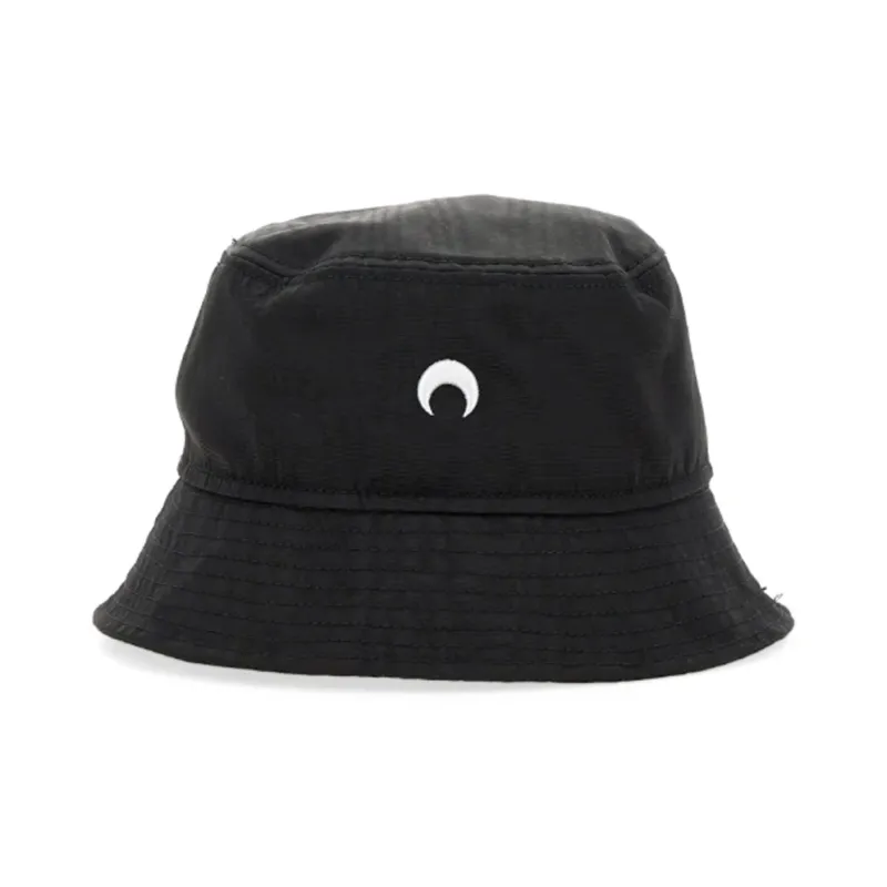 Marine Serre Logo Embroidered Bucket Hat-0