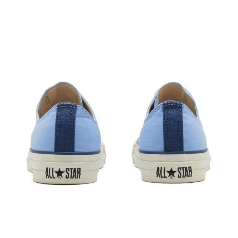 Converse All Star Anti Slip Wear Resistant Low Top Canvas Shoes Unisex Blue Japan Version-4