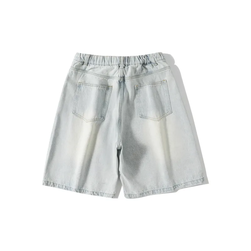 DIDTEK Denim Shorts Women's Yellow Mud-28