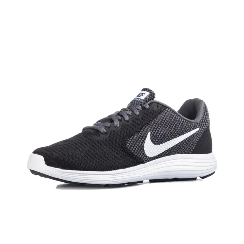 Nike Revolution 3 Black/White/Dark Grey-2