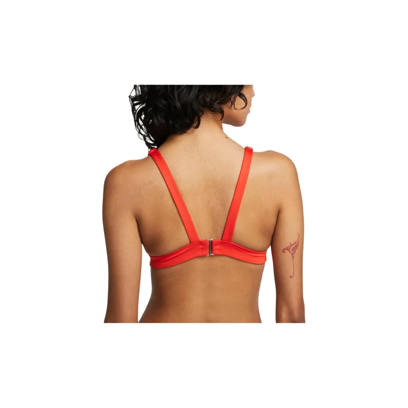Nike Essential Women's Bralette Bikini Top Bikini Women's Leather Cantal Red-1