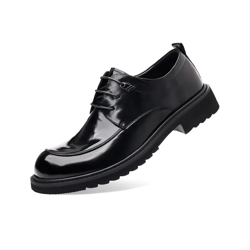 Mulinsen Dress Shoes Men Low Top Black, Brown-2