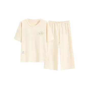 Pretty Lady Pajama Set Women's Apricot