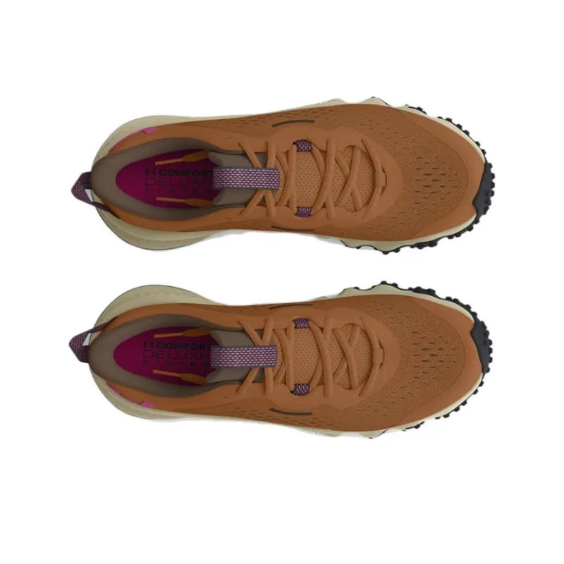 Under Armour Women's Charged Maven Trail 'Cleveland Brown Astro Pink'-3