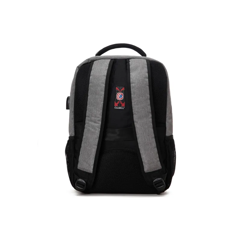 COOLBELL Polyester Backpack Regular Unisex Gray-3
