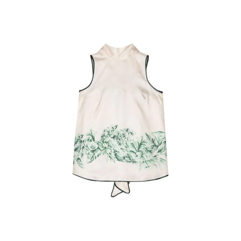 F.R.S For Restless Sleepers Carcino Silk Blouse-1