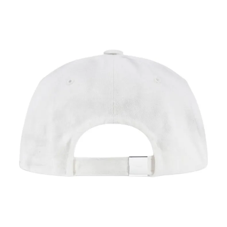 WE11DONE Cotton Baseball Caps Unisex White-3