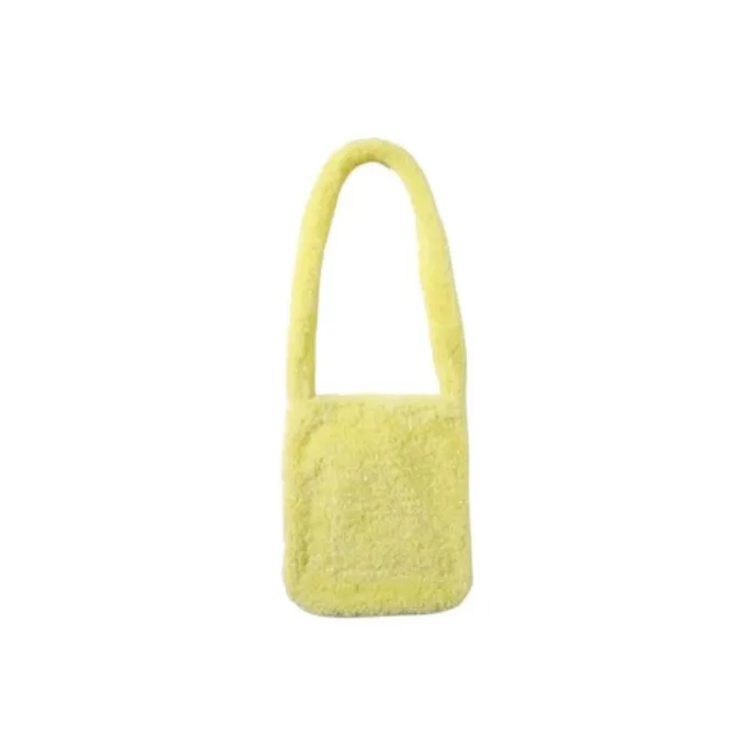 TYAKASHA Polyester Crossbody Bag Shoulder Bag Large Size Women's Yellow-3