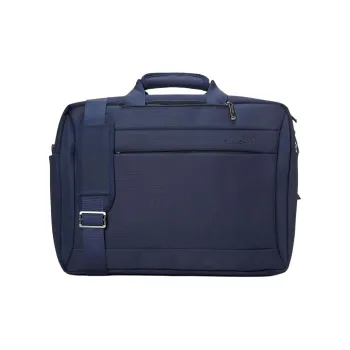 COOLBELL Nylon Laptop Bag Shoulder Bag Crossbody Bag Handbag Unisex Blue