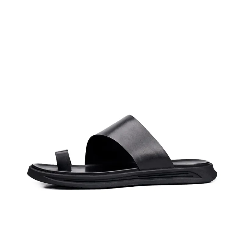 Brounvanm Slide Slippers Men's Black-0