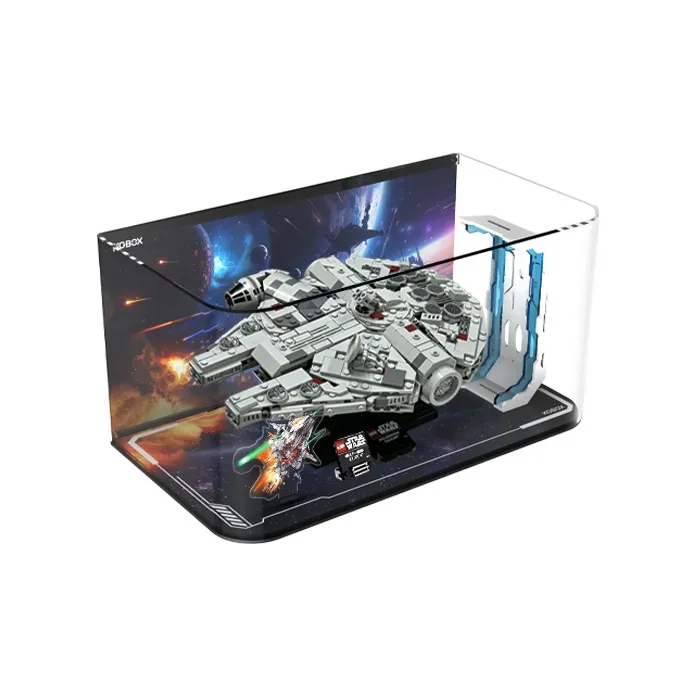 KGBOX Building Block Star Wars Collection 75375 Millennium Falcon Xingji Spaceship Model Accessories-12