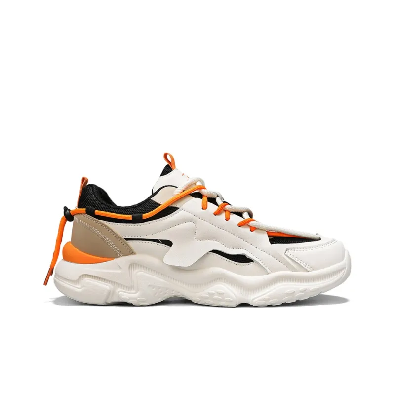 DEERWAY Wear resistant And Lightweight Low Top Chunky Sneakers Men's-21