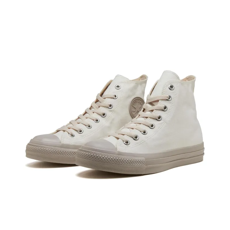 Converse All Star Rubber Patch Wear resistant And Lightweight High Top Canvas Shoes Unisex White Japan Version-1