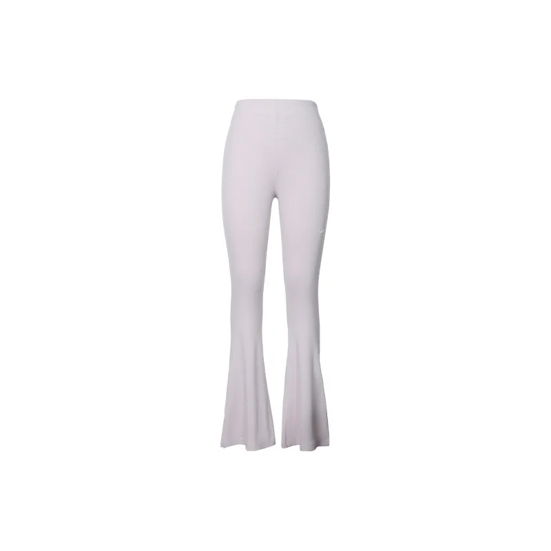 Nike Sportswear Chill Knit Casual Pants Women's Gray Purple-1