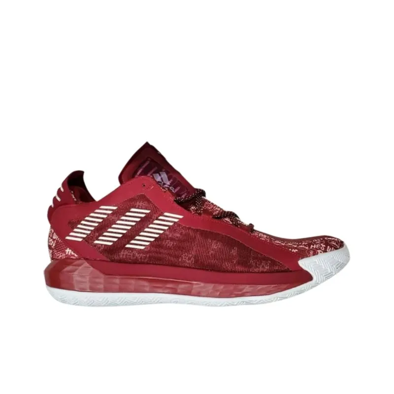 Adidas Dame 6 Heckler's Pack Collegiate Burgundy-1
