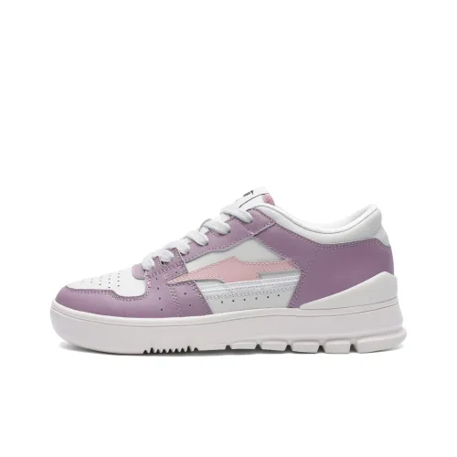 AVIA 825R Series Skateboard Shoes Women's Low-Top Purple-white-pink